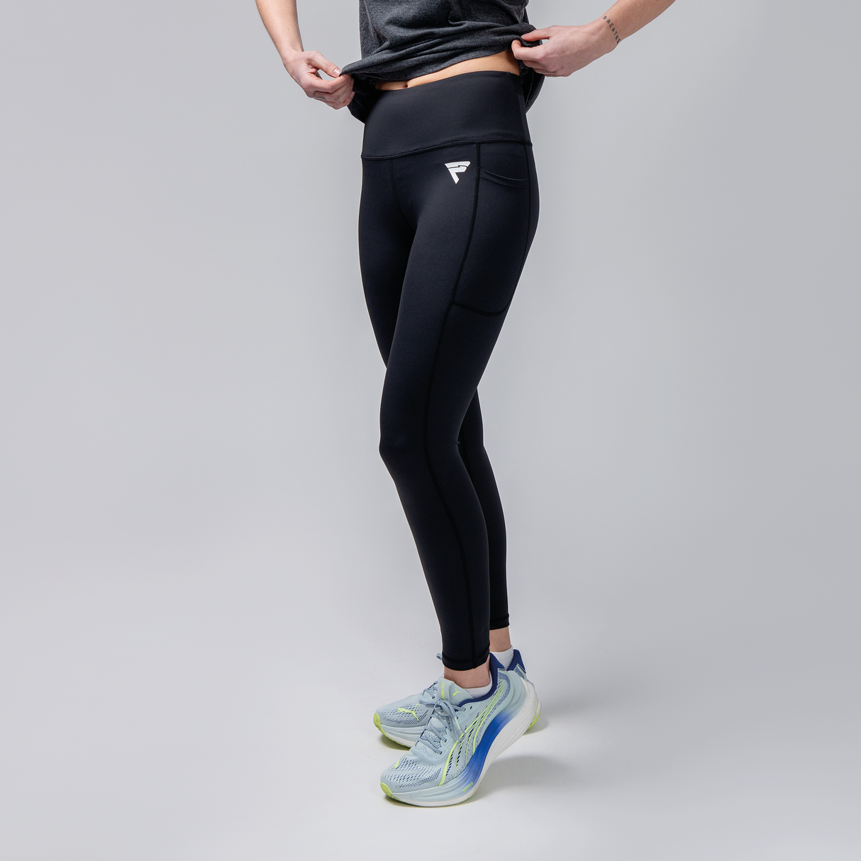 HIGH-WAISTED TIGHTS BLACK