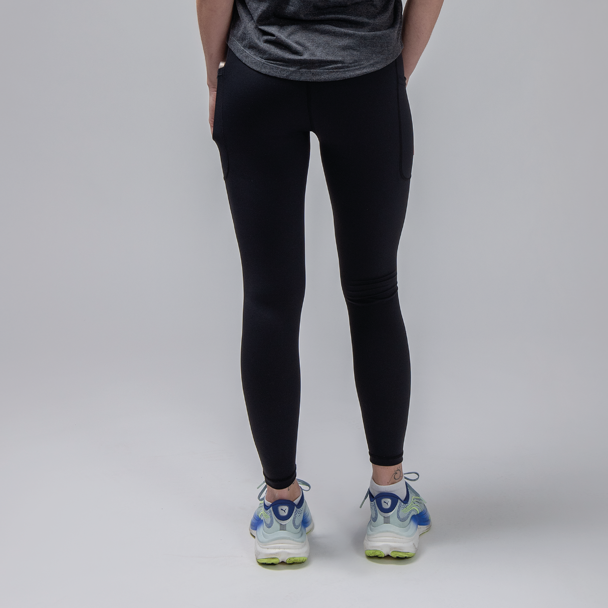 HIGH-WAISTED TIGHTS BLACK