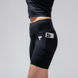 HIGHWAIST SHORTS BLACK
